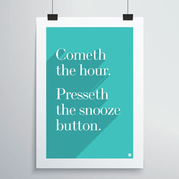 Snooze Print, 12 of 12