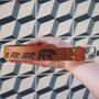 Personalised Dad's Bear Family Leather Belt, thumbnail 1 of 7