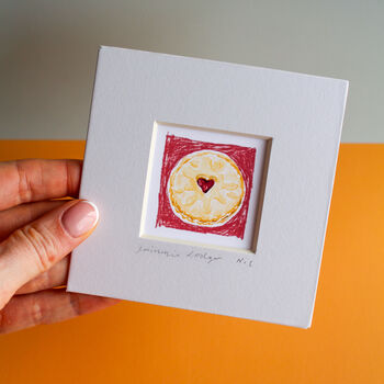 Jammie Dodger Mini Art Print, 3 of 8