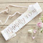 Floral Rose Gold 'Mummy To Be' Baby Shower Sash, thumbnail 1 of 3