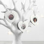 Personalised Heart Photo Frame Tree Decoration, thumbnail 4 of 5