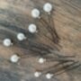 Swarovski Pearl Hairpins Set Prudence, thumbnail 6 of 6