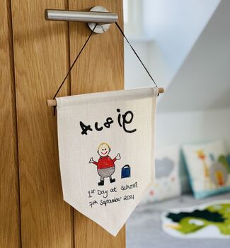 Personalised Door Hangers With A Child's Drawing, 4 of 4