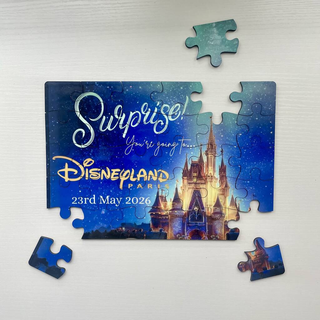 Disney Surprise Holiday Custom Puzzle Reveal, 1 of 5