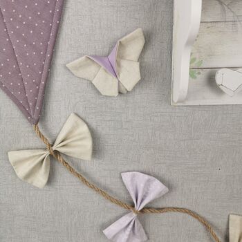 Lilac And Cream Baby Room Wall Art, Baby Shower, 6 of 10