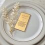 Maid Of Honour Gold Silver Wedding Place Setting, thumbnail 1 of 6