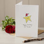 Personalised ‘Smiley Star’ Handmade Card, thumbnail 4 of 7