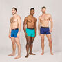 Super Soft Boxer Briefs, Rydal Collection, Nine Pack, thumbnail 2 of 5
