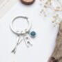 Rowing Oars Personalised Keyring Adventure Gift, thumbnail 4 of 10