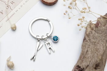 Rowing Oars Personalised Keyring Adventure Gift, 4 of 10