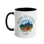 Born To Camp Coffee Mug, thumbnail 2 of 8