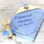 Personalised Blanket With Peter Rabbit Rattle, thumbnail 1 of 11