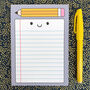 Happy Stationery Kawaii Notepad For Lists, thumbnail 4 of 5