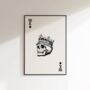King Of Spades Man Cave Wall Art, thumbnail 1 of 7
