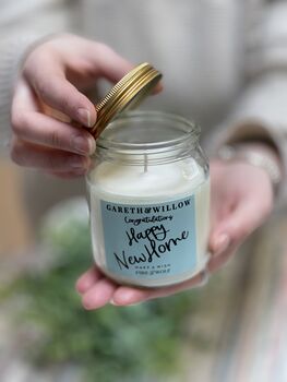 New Home Housewarming Candle Gift | Personalised, 2 of 4