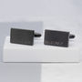 Personalised Initials And Date Cufflinks, thumbnail 1 of 2