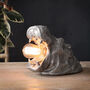 Silver Roaring Hippo Table Lamp, thumbnail 6 of 6