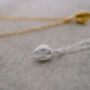 Tiny Cowrie Shell Necklace, thumbnail 1 of 4