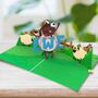 There's No One Like Ewe! 3D Pop Up Punny Sheep Animal Card! Fun Silly Cute Anniversary Card! Best Bday Card For Him And Her, thumbnail 3 of 8