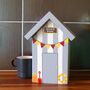 Beach Hut Personalised Keepsake Box, thumbnail 1 of 11