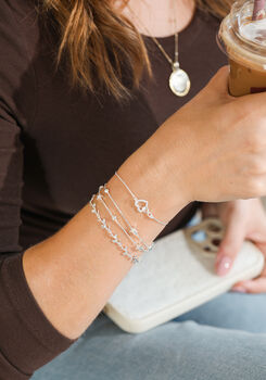You Passed Layered Stars Congratulations Bracelet, 6 of 9