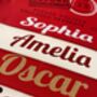 Personalised Christmas Santa Sack With Name, thumbnail 2 of 5