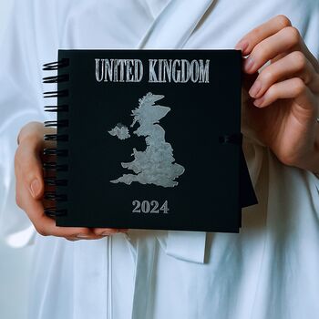 Personalised Travel Scrapbook Travel Gift Holiday Album, 12 of 12