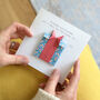 Personalised Christmas Origami Hidden Photo Card, thumbnail 2 of 5