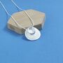 Sterling Silver Cassini Pendant, thumbnail 1 of 4