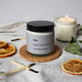 Personalised Rěve Sweet Clementine Scented Candle, thumbnail 1 of 5