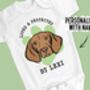 Hungarian Vizsla Baby Onesie, thumbnail 2 of 6