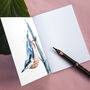 Inky Nuthatch Notebook, thumbnail 2 of 7