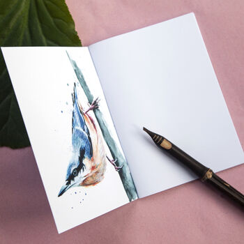 Inky Nuthatch Notebook, 2 of 7