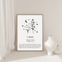 She Is Aries Personalised Zodiac Print, thumbnail 3 of 4