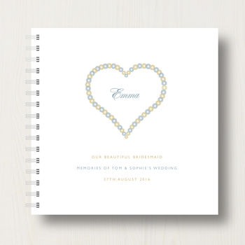Personalised Wedding Memories Book Or Planner, 7 of 11