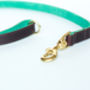 Leather And Suede Dog Lead, thumbnail 3 of 5