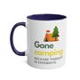 Gone Camping. Mug, thumbnail 7 of 8
