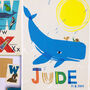 Whale Personalised Name Print, thumbnail 3 of 12