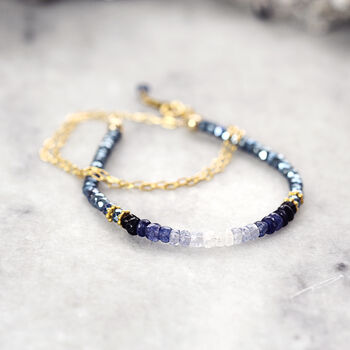 Blue Sapphire Necklace, 7 of 12