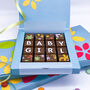 Personalised New Baby Girl Message Chocolates, thumbnail 1 of 9