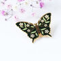 Butterfly Enamel Lapel Pin, thumbnail 4 of 10