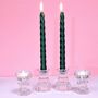 Glass Double Ended Candlesticks And Tealights, thumbnail 5 of 7