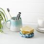 Fair Trade Handmade Ombre Two Tone Stoneware Wide Mug, thumbnail 2 of 11