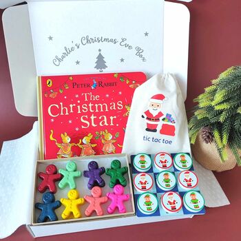 Personalised Child's Christmas Eve Activity Craft Gift Set, 2 of 12