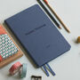 Wishful Thinking Personalised Luxury Notebook Journal, thumbnail 1 of 11