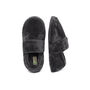 Snug Toes Men's Heated Slippers Grey, thumbnail 7 of 7
