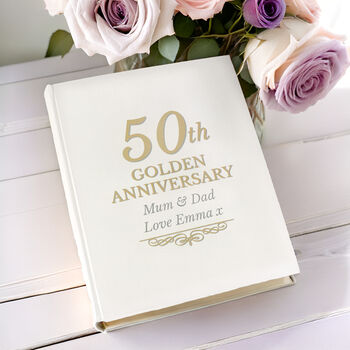 Personalised 50th Golden Anniversary Album, 2 of 7