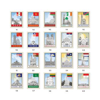 Personalised Travel Destination Stamp Print, 8 of 11