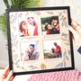 Personalised Floral Photo Frame, thumbnail 1 of 4