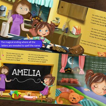 Personalised Magic Story Book For Children, 7 of 12
